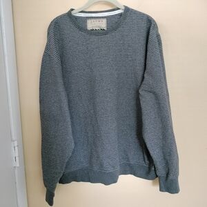 Jachs mens fleece crew neck pullover sweatshirt  XL gray Preppy